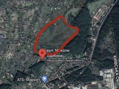 Земельні ділянки під будівництво Зазим'я