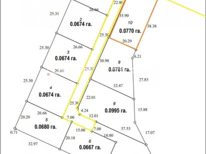 Іванковичі продам ділянку 7,7 соток з електрикою 5кВт