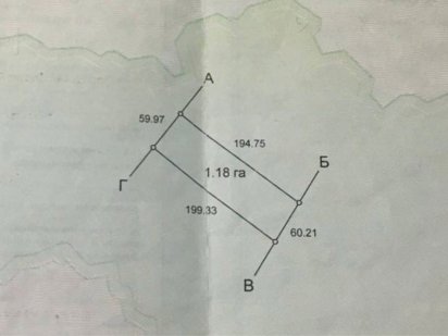 Продаж ділянки. Крушинка. 100$/сот