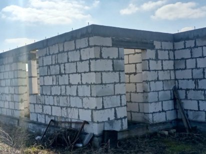 Продам участок 22сотки с недостроенным домом, Крушинка Крушинка