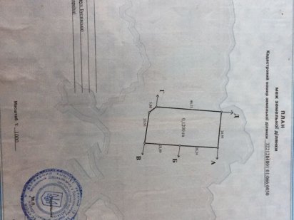 Продам участок