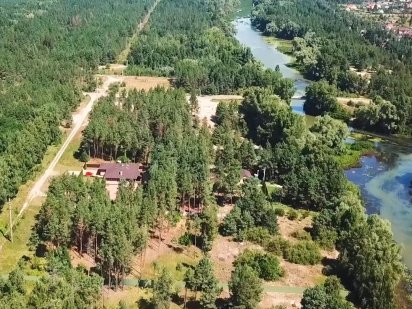 Участок 78 соток, обводной канал, Киевское море, сосновый лес