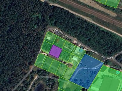 Ділянка біля лісу та озера! 6 сот Мала Олексадрівка- Безуглівка