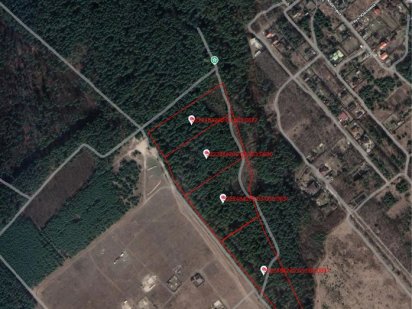 Малютянка, 7,5 га, ліс, озера. Боярка, Глеваха. 150$