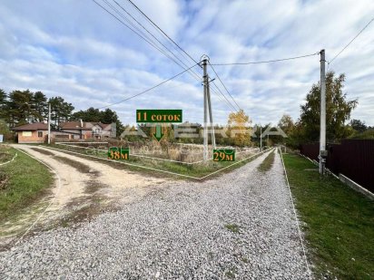 Глеваха Малютянка продаж кутової ділянки 11 соток