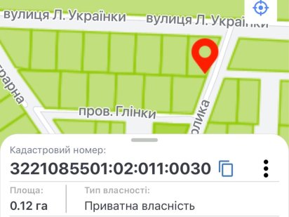 Продаж ділянки під будівництво