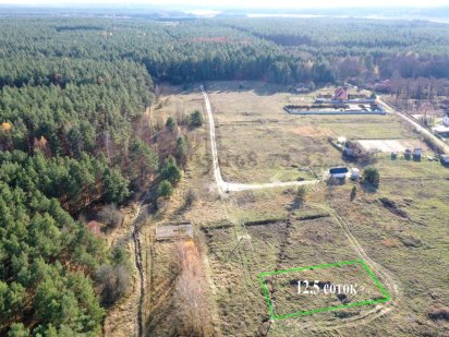 Плесецкое.(Перевоз) Участок 12.5сот., (в окружении леса) Плесецьке
