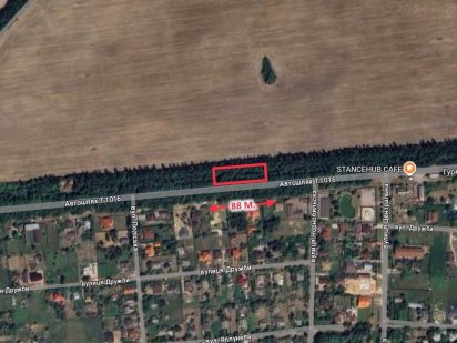 Ділянка під бізнес таунхаус АЗС СТО Торговий Комплекс 24сот. 88м.фасад