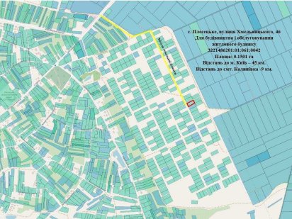 Продаж ділянки с.Плесецьке Плесецьке