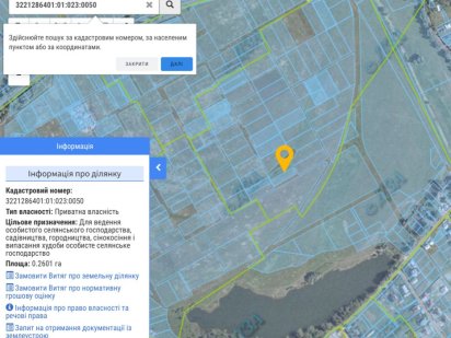 Продам ділянку у с. Погреби