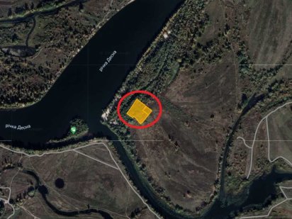 Продам участок у воды 80 сот, первая линия, берег реки, с. Погребы