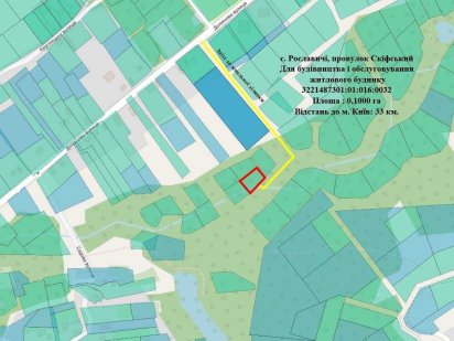 Продаж ділянки с.Рославичі Рославичи