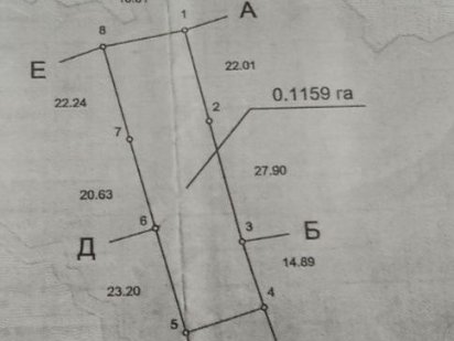 Земельна ділянка 12 соток Старі Петрівці Старі Петрівці