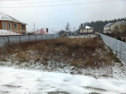 Щасливе, 8,5 соток біля лісу на житловій вулиці Счастливое