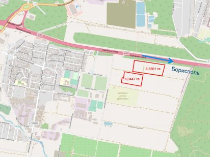 Продаж землі с. Щасливе (14,6 га)