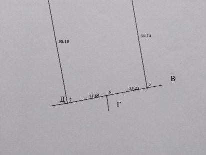 Земельна ділянка під будівництво Долинская