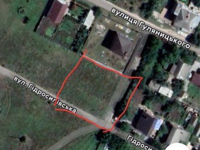 Ціна зменшена!!! Земельна ділянка Чигиринське