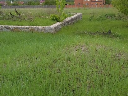 Участок под застройку коттеджа с фундаментом. Велика Северинка