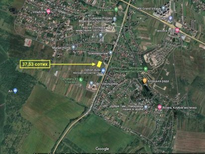 Земельна ділянка, продаж, с.Сокільники - 37,53 сотих під ОЖБ Сокольники