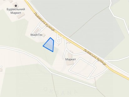 Продаж ділянки комерційного призначення в Брюховичах Брюховичи