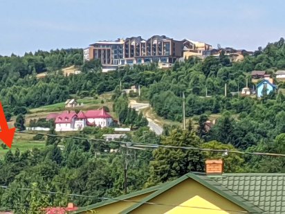 Східниця. Видова земельна  ділянка для будівництва житлового будинку