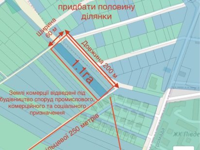 Продаж земельної ділянки с. Скнилів «Комерція»