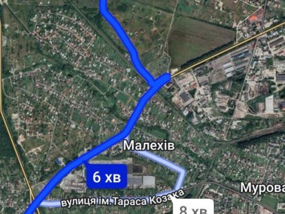 Земельна ділянка під забудову.