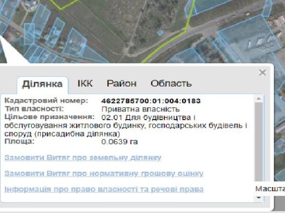 Земельну ділянку під будівництво Малехів
