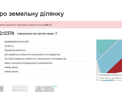 Продаж земельної ділянки с. Давидів