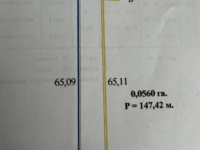 Продам земельну ділянку Галицинове