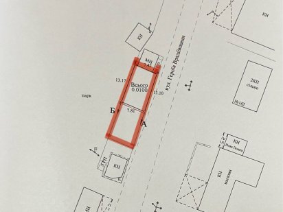 земельна ділянка 2 сотих смт. Врадївка