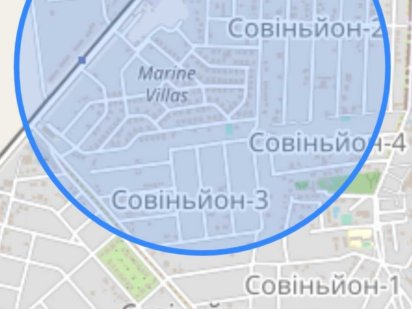 Земельна ділянка у Совіньйоні Лиманка