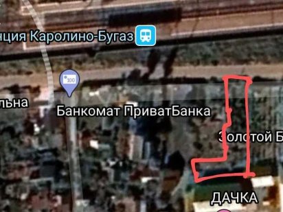 Участок на Каролино-Бугазе. Фасад.