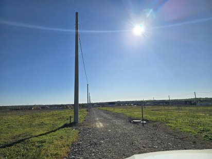 двухсторонний участок. свет 12квт, вода. Таирово