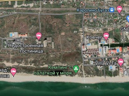 Участок Каролино Бугаз  ! От Собственника!