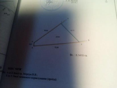 Земельный приватизированный участок под застройку Супруновка