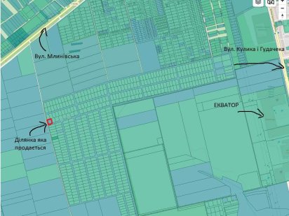 Земельна ділянка 11,15 соток, за Екватором Обаров