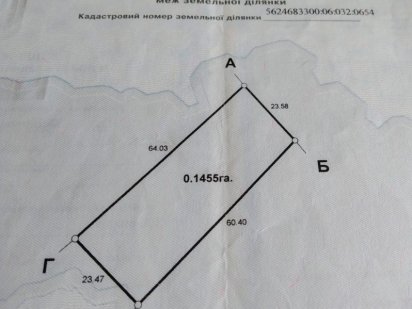 Земельна ділянка.