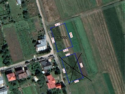 Земельна ділянка 10 сот. с Петриків під житлову забудову