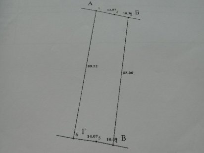 Земельна ділянка під забудову Белая