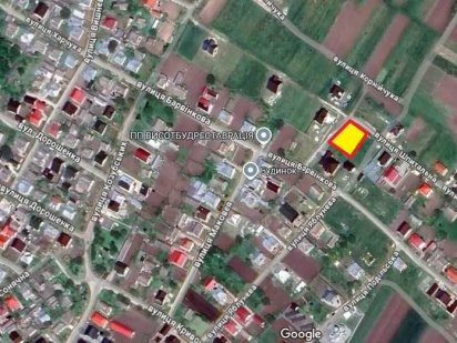 Земельна ділянка 10 сотих в м. Збараж для будівництва Збараж