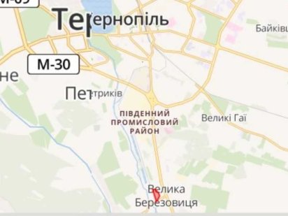 Продаж 5,4га землі промисловості, смт Велика Березовиця адм буд 1230м2 Великая Березовица