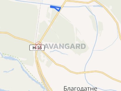 Продається ділянка 1,6га с. Благодатне