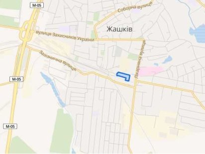 Продаж 2га землі промисловості, Жашків, вул. Лікарняна