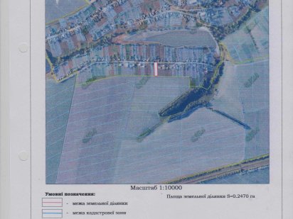 ділянка під будівництво Жашков