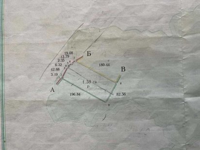 Продається земельна ділянка Остриця об"їздна дорога навпроти Реберні Гострик