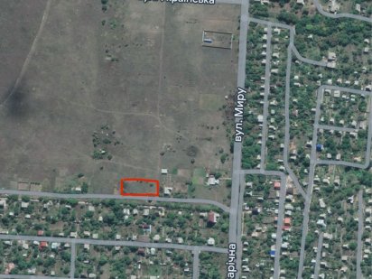 Земельный участок 0.12 га Малокатеринівка