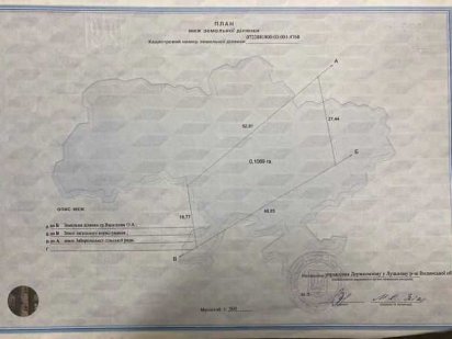 Продається земельна ділянка с. Забороль Забороль