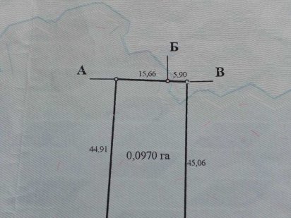 Участок земли возле города Суми