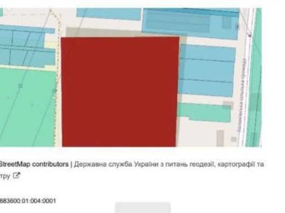 Земельна ділянка 3,26 га під забудову в Ужгороді